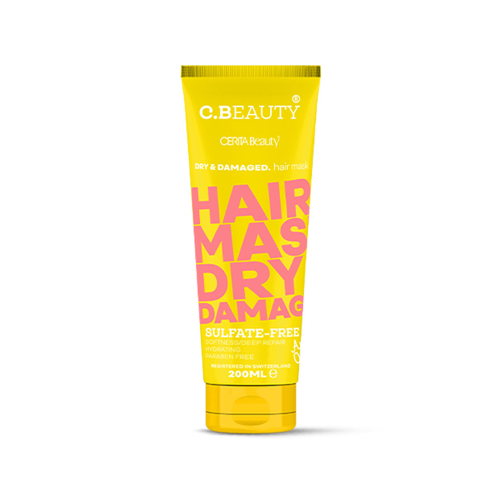 تصویر ماسک مو سی بیوتی سریتا مناسب موهای خشک و آسیب دیده 200 میل